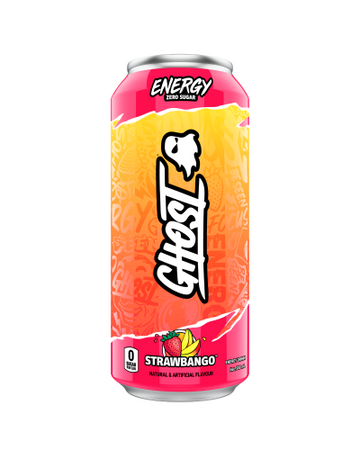 12 x Ghost Energy Strawbango - 500ml